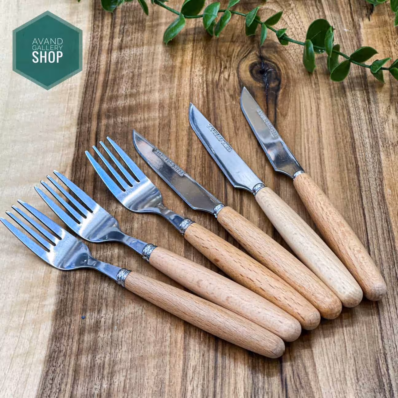 ست کارد و چنگال میوه خوری