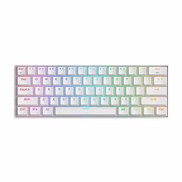 کیبورد گیمینگ ردراگون مدل Redragon Draconic Elite K530 RGB-Pro White
