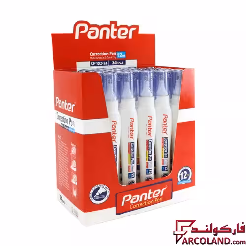لاک غلط گیر قلمی پنتر مدل CP102 حجم 12ml بسته 24 عددی
