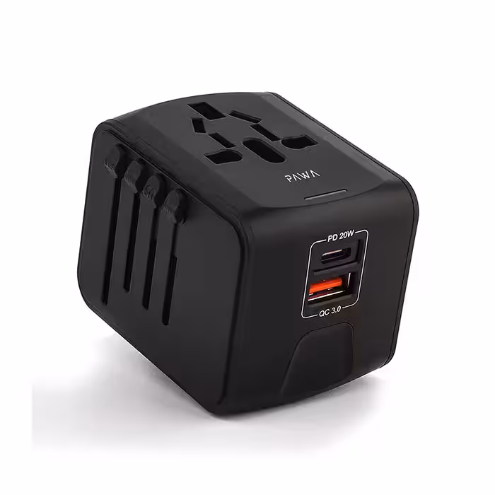 اداپتور مسافرتی پاوا مدل Travel Adapter PW-UTA2024