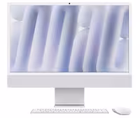 آل این وان 24 اینچی اپل مدل iMac Z1E2000KF 2024 M4 8 Core 16GB 512SSD 8 Core GPU 24 inch Retina 4.5K Silver All ln One