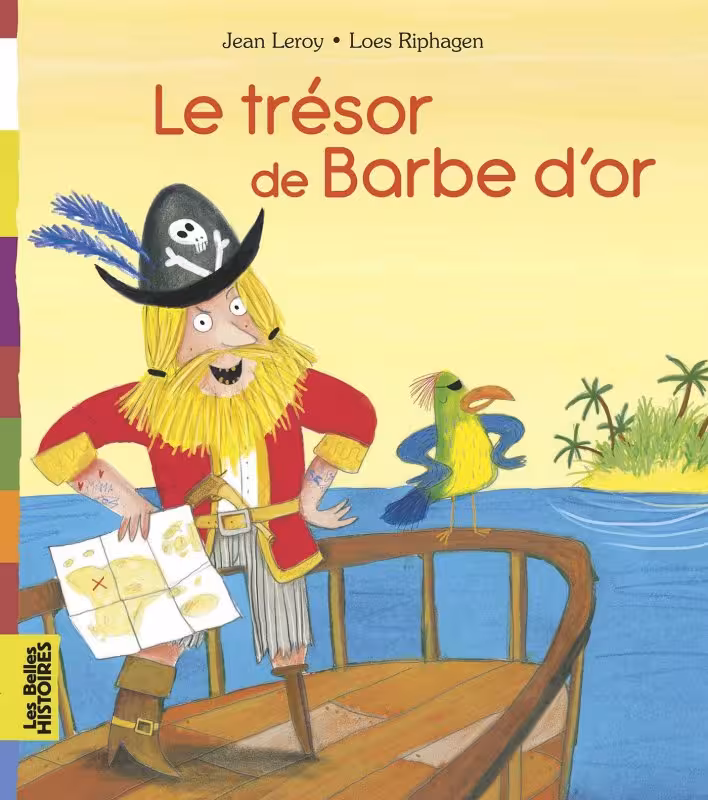 کتاب داستان فرانسوی گنج ریش طلا فرانسه – فارسی Le trésor de Barbe