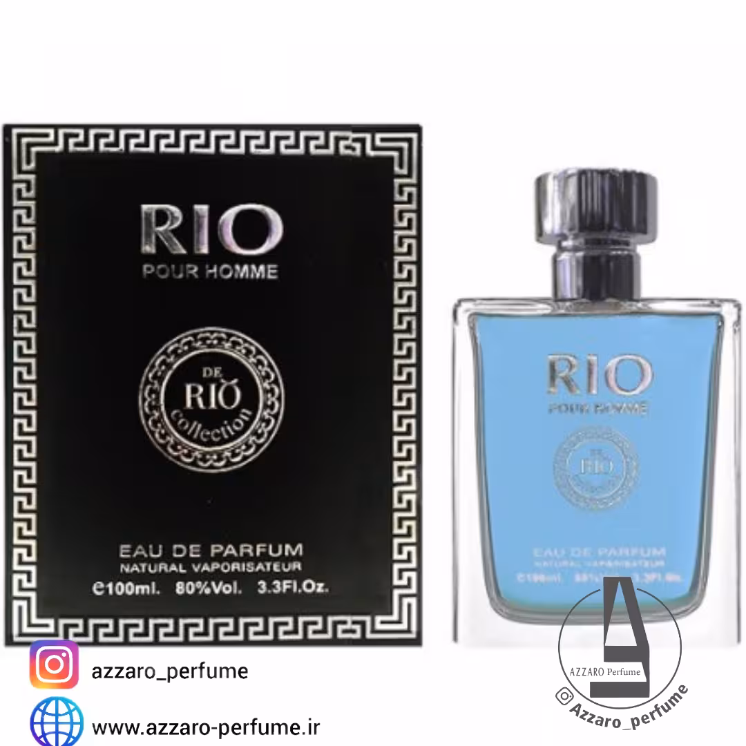 عطر ادکلن مردانه ورساچه پورهوم ریو کالکشن مدل ریو پور هوم حجم 100 میل
