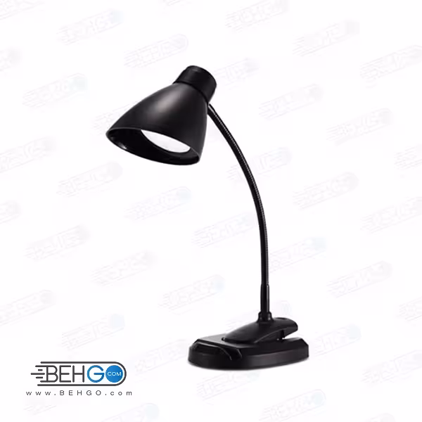 چراغ مطالعه گیره دار ریمکس با گردنی انعطاف پذیر و دارای استند گوشی Remax RT-E500 Dual use base and clip LED Lamp