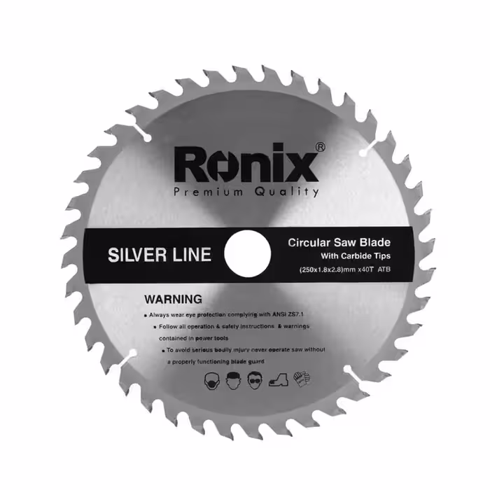 silverline 250×40 اره الماسه ساده رونیکس مدل RH-5128