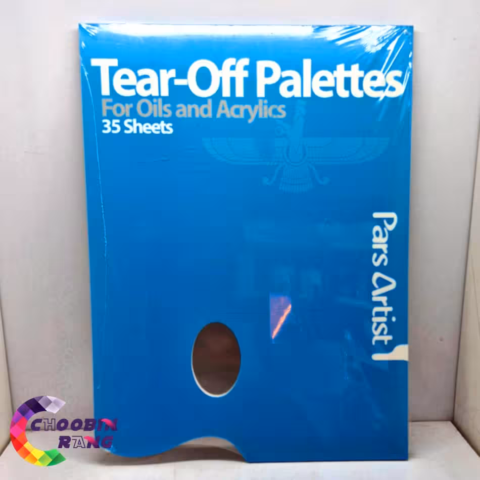 پالت رنگ یکبار مصرف پارس آرتیست (35 برگ)