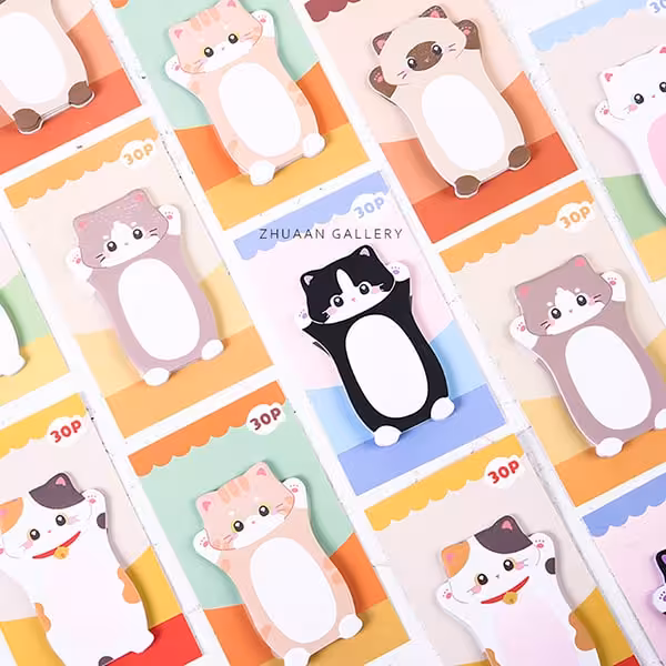 استیکی نت طرح گربه سارق