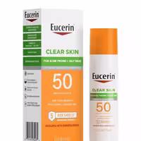 کرم ضدآفتاب SPF50مدل پوست چرب اوسرین Clear Skin حجم75میلی لیتر