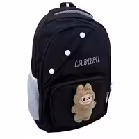 کوله پشتی مشکی مدل لبوبو