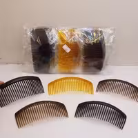 شانه زلفی عسلی نشکن بزرگ