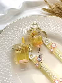 سرکلیدی فانتزی عروسکی قلبی آکواریومی کد SF0108