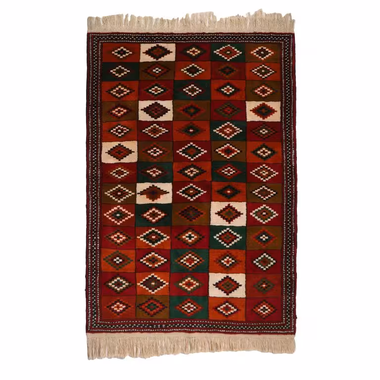 فرش دستبافت دو و نیم متری مدل خراسان کد 40201199