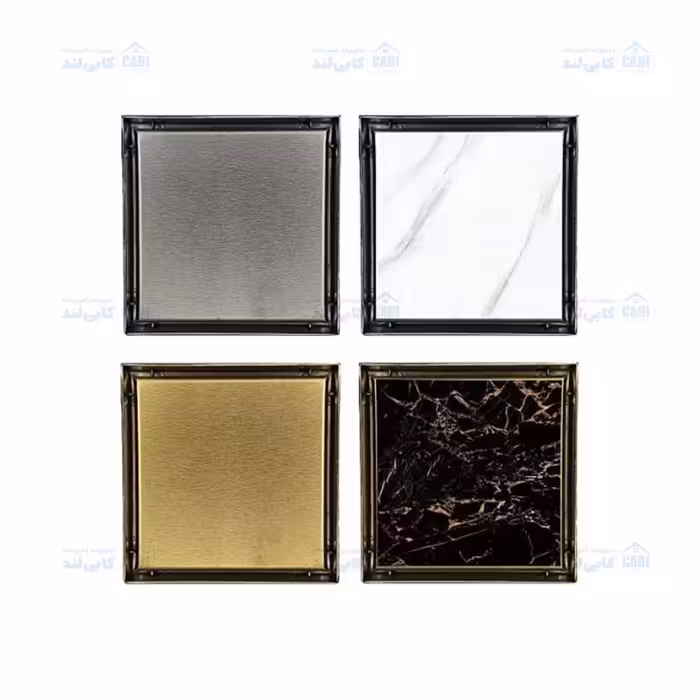 کفشور سرامیک خور استیل کد 302 سایز 12x12 سارانیک