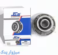 توپی (بلبرینگ) چرخ عقب دنا (جدید 5 پیچ) برند همتک