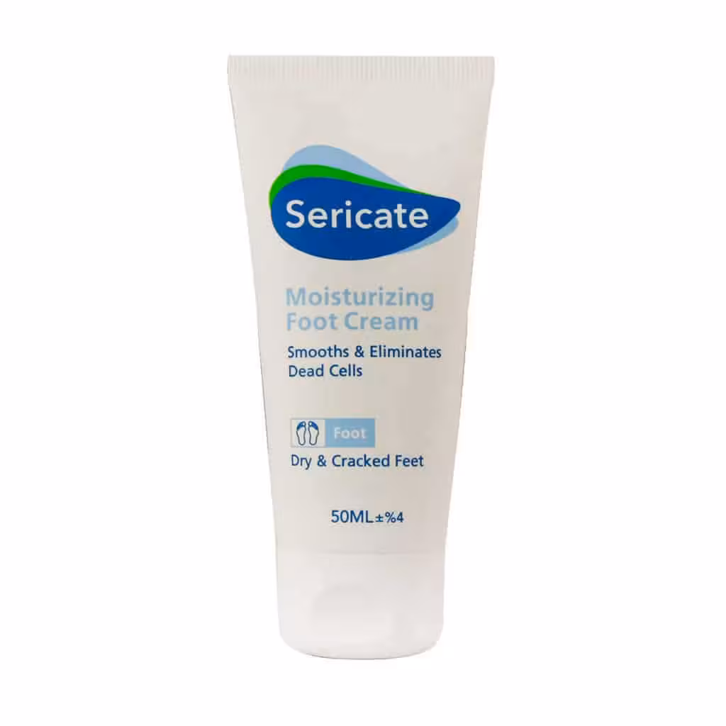 کرم مرطوب کننده پا سری کیت 50 میلیلیتر | Sericate Moisturizing Foot Cream