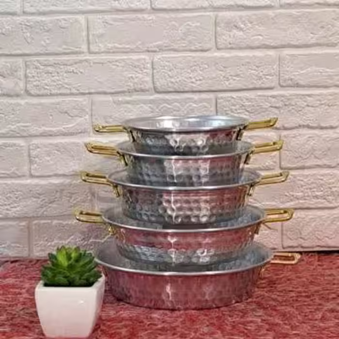 5 تابه روحی چکشی دودسته