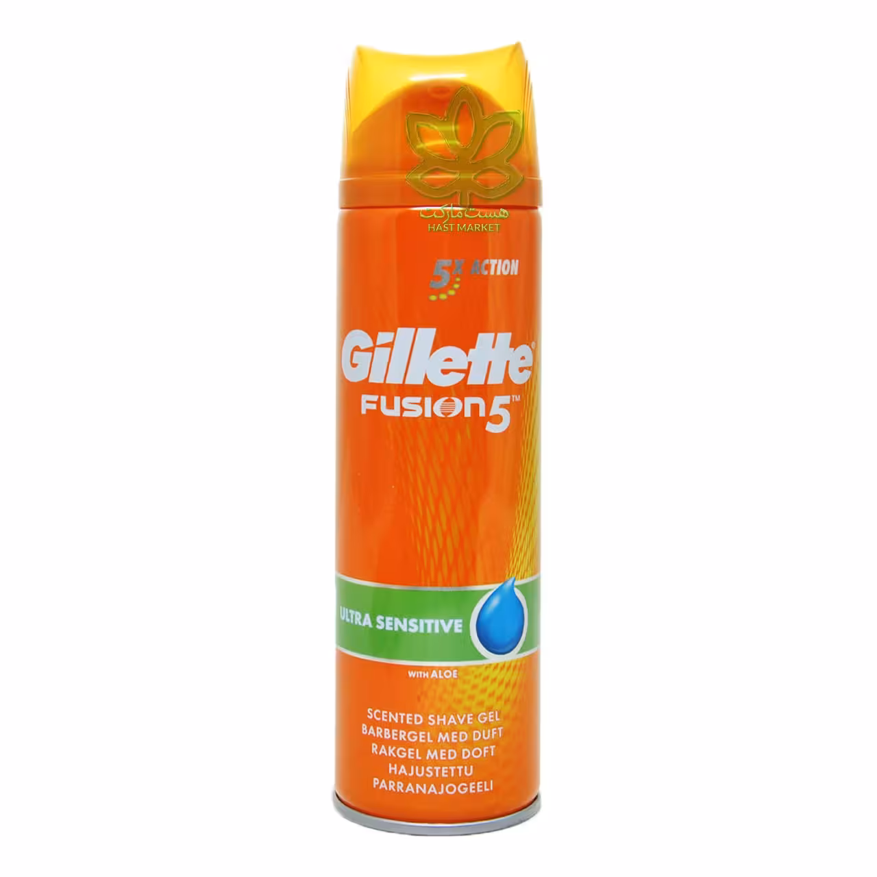 فوم اصلاح فیوژن فایو اولترا سنسیتیو ( پوست های خیلی حساس ) 200 میل ژیلت - gillette