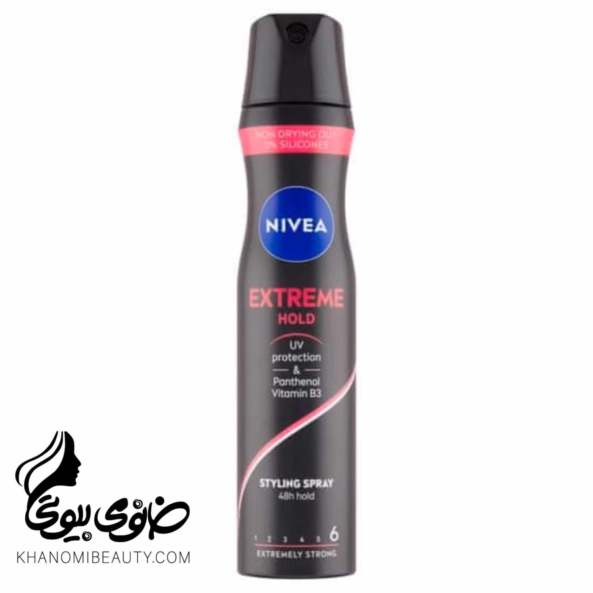 اسپری تافت 6 مو مدل EXTREME HOLD حجم 250 میل نیوا