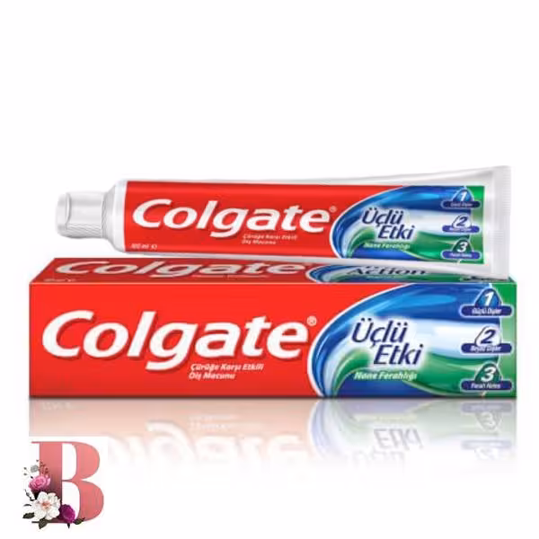 خمیردندان کلگیت مدل triple action 123 حجم 100 میلی لیتر | Colgate triple action 123 toothpaste 100ml