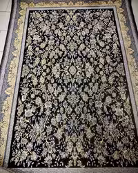 فرش 9متریفشان700شانه تراکم2550 نو سرمه ای