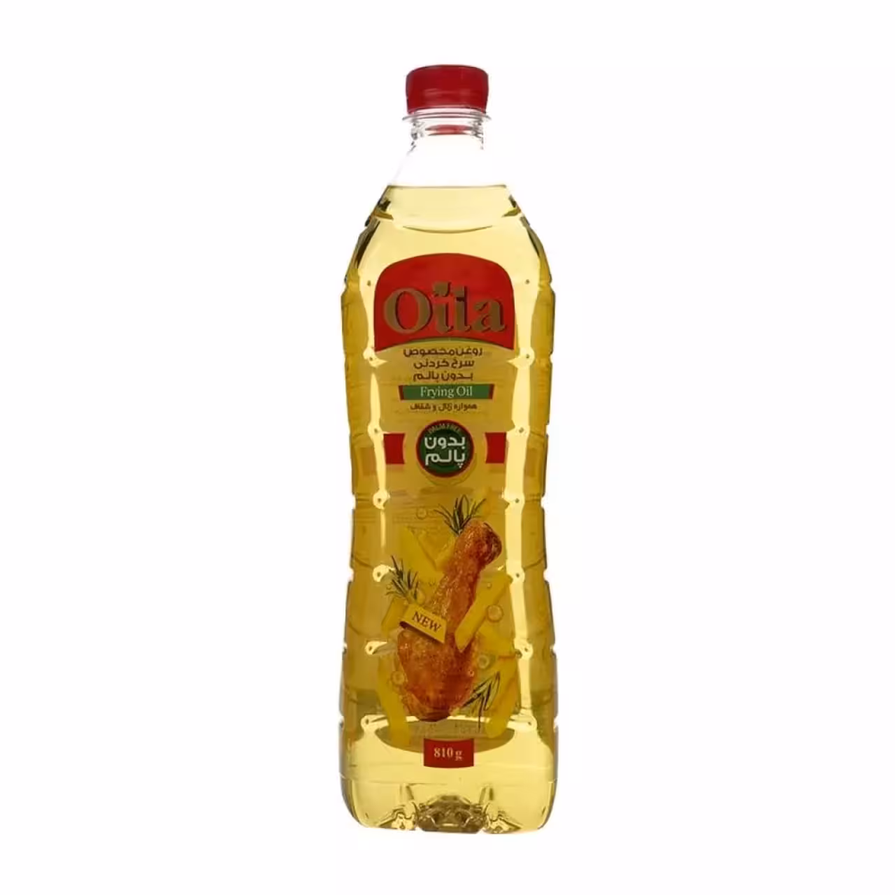 روغن مخصوص سرخ کردنی بدون پالم اویلا حجم 810 گرم