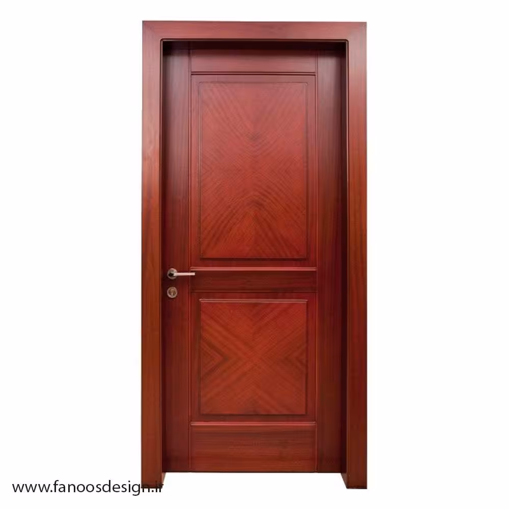 درب چوبی سبک کلاسیک کد 4435