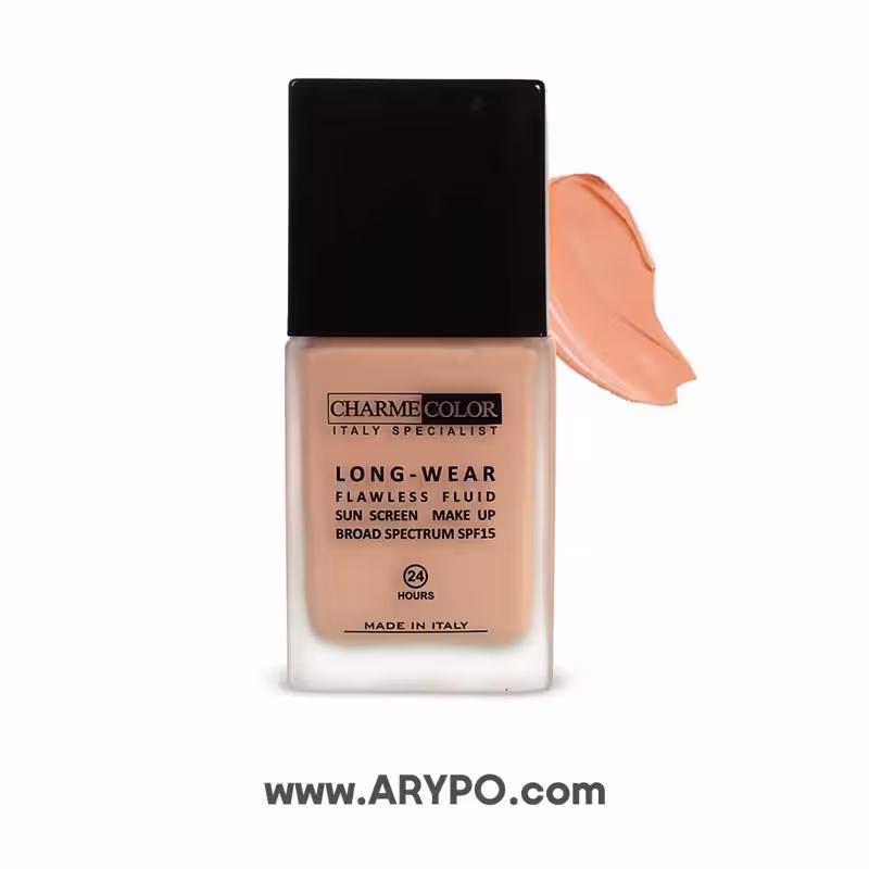 کرم پودر چارم کالر مدل لانگ ویر