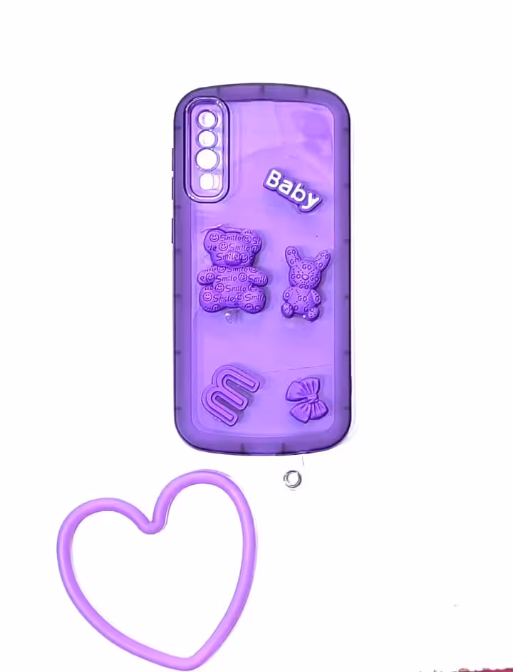 قاب عروسکی برجسته طرح baby سامسونگ A30s,A50,A50sSamsung A30s,A50,A50s baby designed doll frame