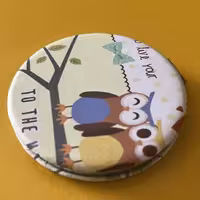 آینه جیبی خانه سفید کد 04