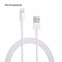 کابل شارژ آیفون مناسب مدل های 5s و 6G و 6G Plus