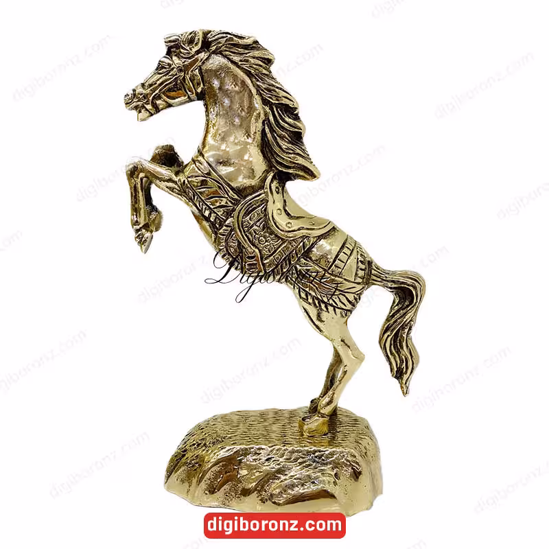 مجسمه برنجی برنزی مدل اسب
