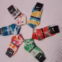 جوراب مچی آبرنگی پک 6 عددی