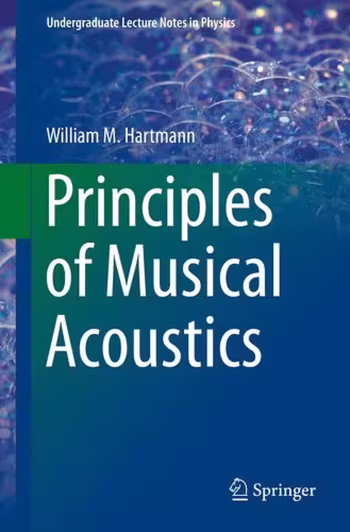 خرید و دانلود نسخه کامل کتاب Principles of Musical Acoustics