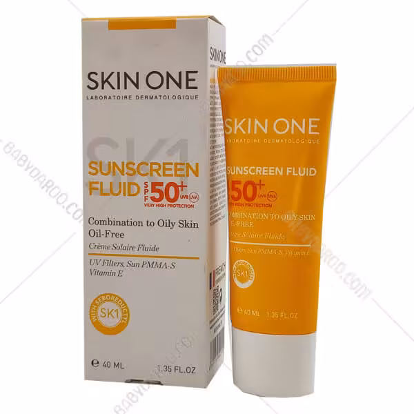 ضد آفتاب SPF50 فاقد چربی اسکین وان مناسب پوست مختلط تا چرب