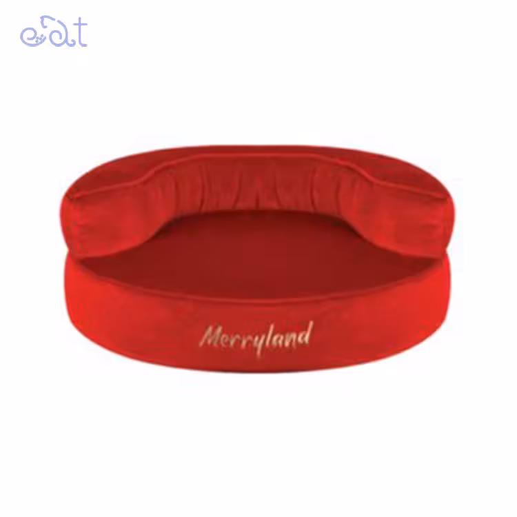 جای خواب سگ و گربه مریلند مدل رویال MerryLand Royal (رنگ قرمز سایز 3)