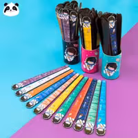 خط کش فانتزی چوبی طرح  فضانورد