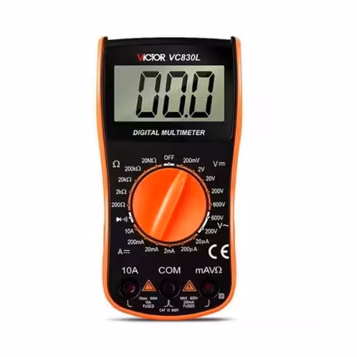 مولتی متر ویکتور مدل VC830L حرفه ای