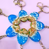 پک 2 عددی جاسویچی رزینی طرح دریا