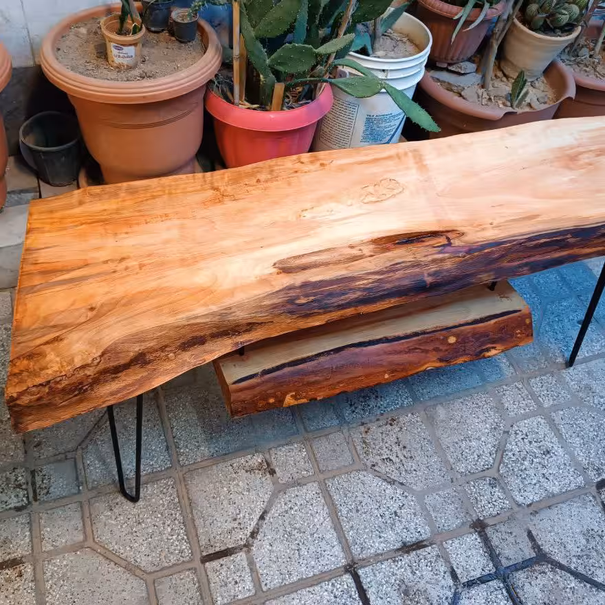 میز تلوزیون روستیک