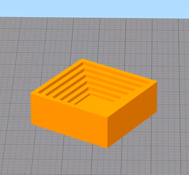 مدل سه بعدی جااکسسوری طرح پلکانی کد03 (STL)