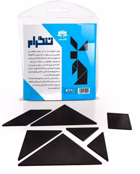 بازی فکری تنگرام - کتابفروشی کوچه کتاب