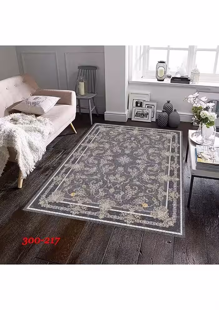 روفرشی کشدار مخمل شانل ترک(کشدوزی شده)-کد طرح 781