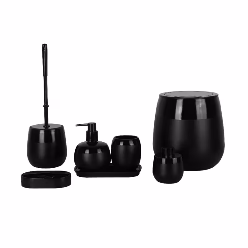 ست سرویس بهداشتی 7 پارچه دلفین مدل FN-752-bl