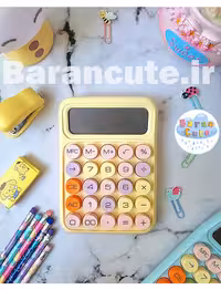 ماشین حساب مدل دکمه پاستیلی سایز بزرگ