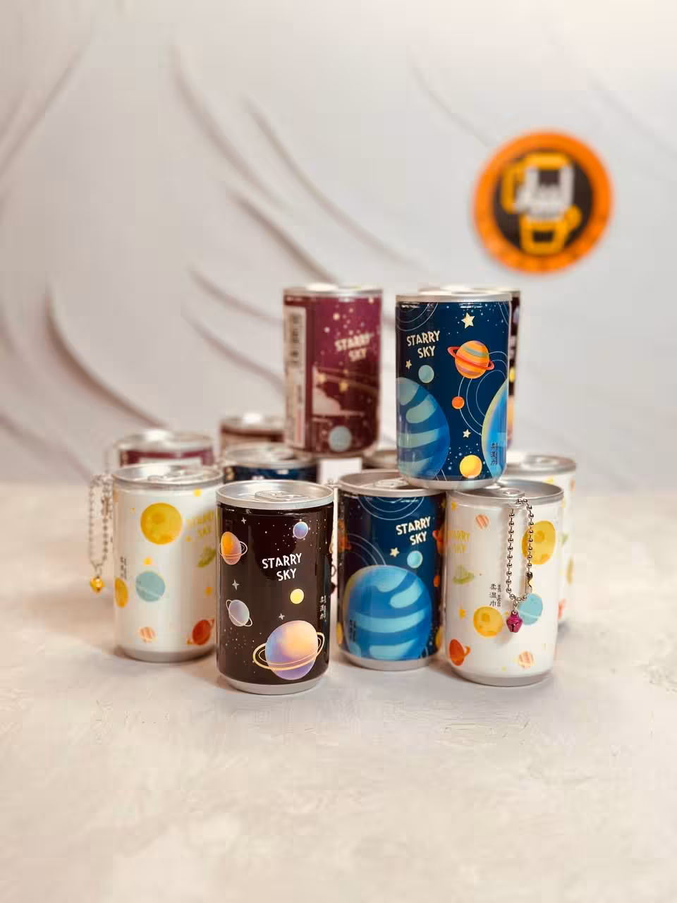 دستمال مرطوب قوطی فانتزی طرح کهکشانی کد 1548