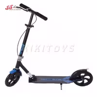 اسکوتر آلومینیومی دو چرخ میکرو مشکی آبی MICRO S200