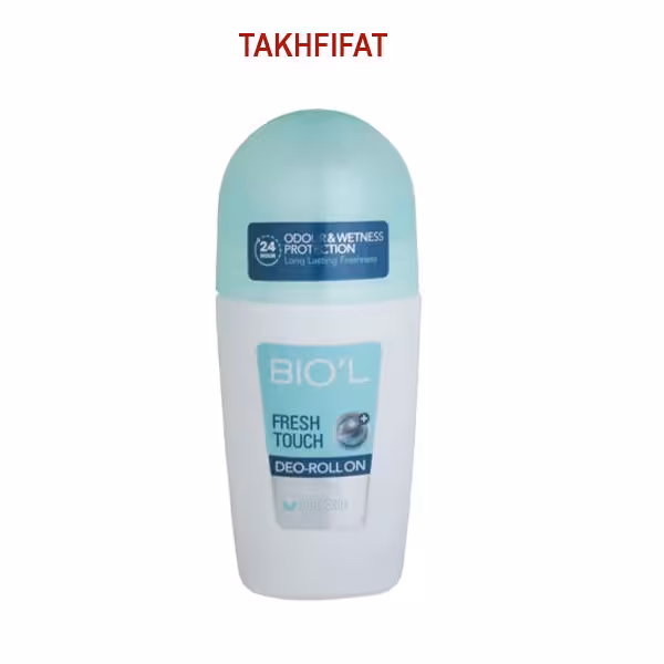 مام رول ضد تعریق بیول مدل Fresh Touch حجم 75 میلی لیتر ( Biol Fresh Touch Deo Roll On 75 ml )