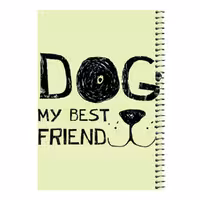 دفتر مشق 80 برگ اس جی مدل بهترین دوست