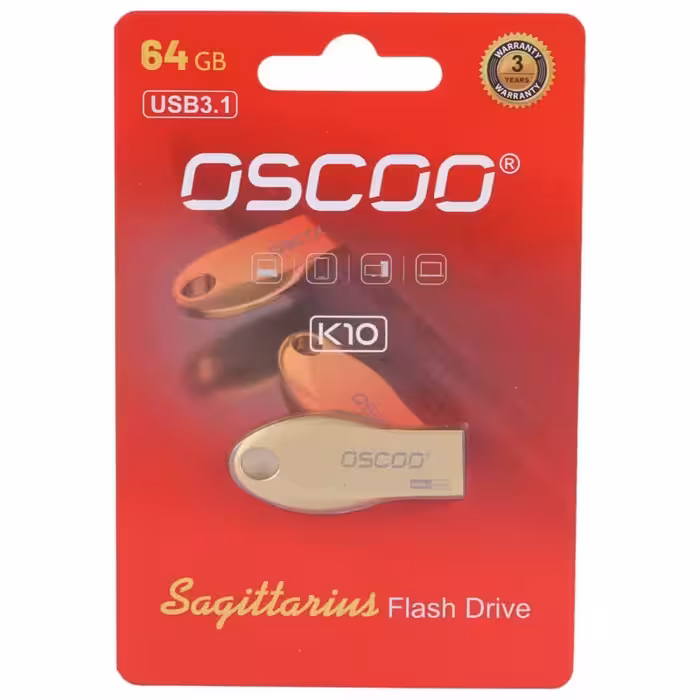 فلش 64 گیگ اسکو Oscoo K10 USB 3.1