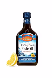 روغن ماهی نروژی طعم لیمو Carlson - حجم 500 میلی لیتر